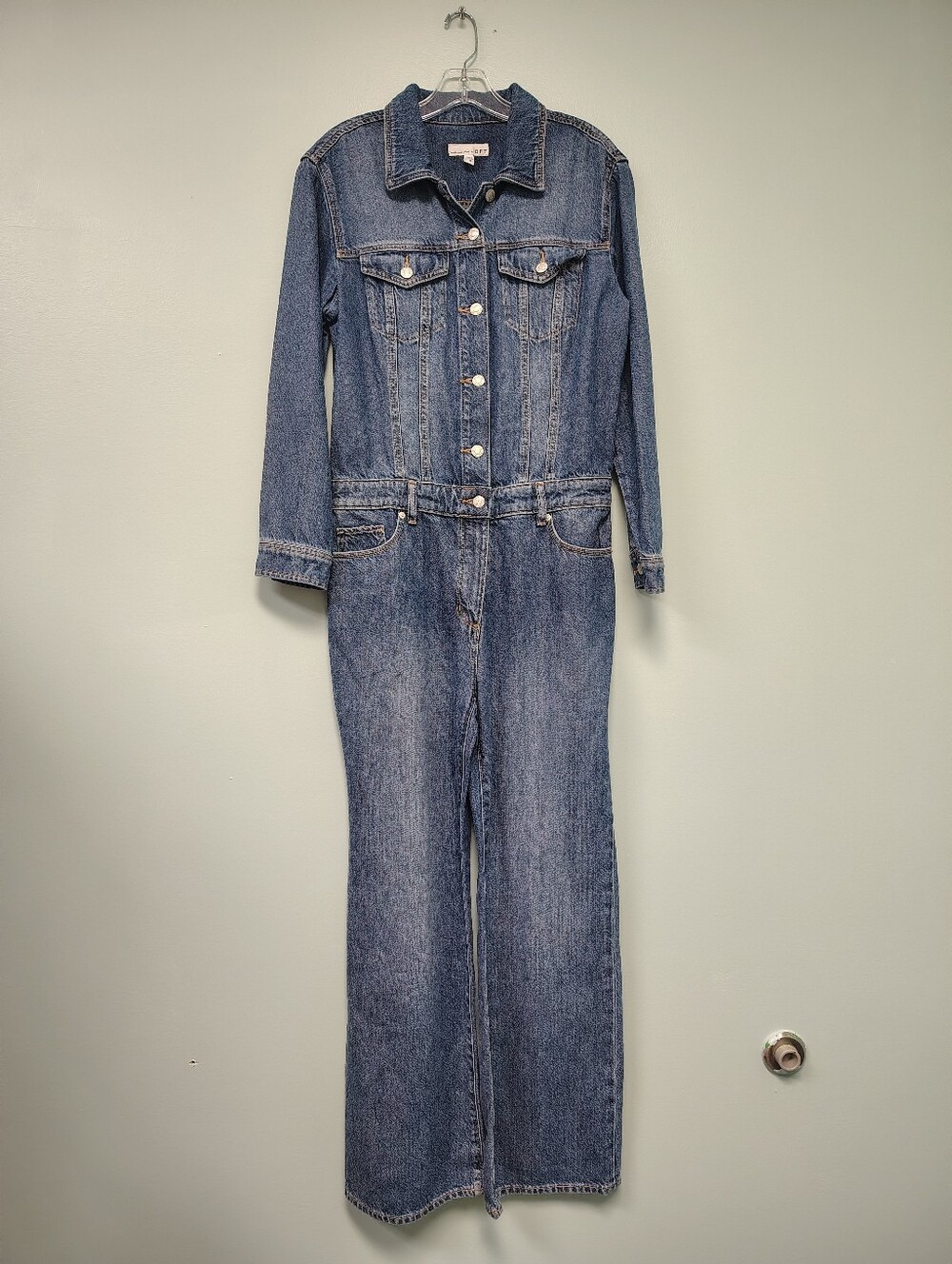 LOFT Blue Denim Women’s Jumpsuit Overalls